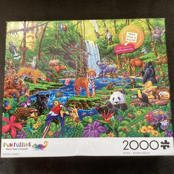 2000pc Puzzle- missing 3pcs - Picture 1 of 5